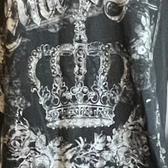 ROCK & REPUBLIC LIVE TO RIDE TSHIRT WITH RHINESTONE EMBELISHEMENTS NWT SIZE L - Picture 4 of 8